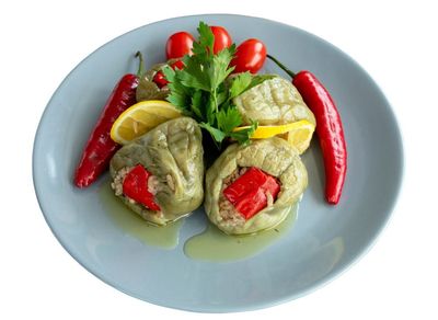 Zeytinyağlı Biber Dolma (2 Adet)		